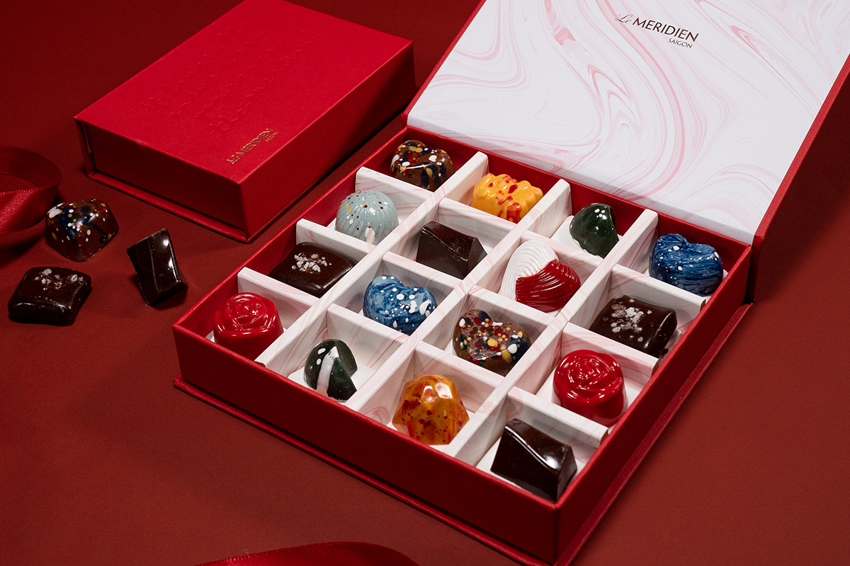 Sô cô la cao cấp dành riêng mùa Valentine và gợi ý bữa tối lãng mạn tại Le Méridien Saigon