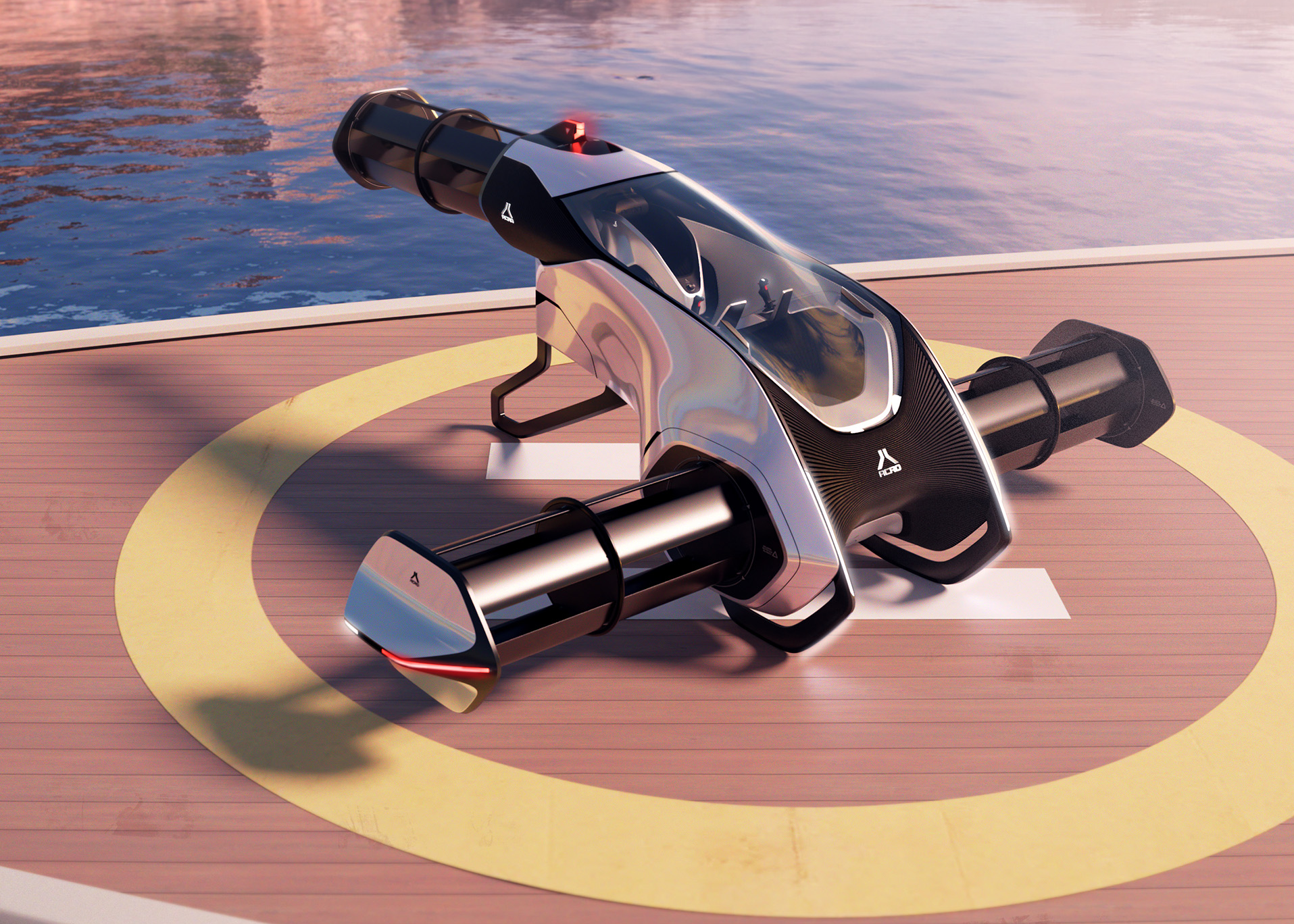 eVTOL dành riêng cho đường thủy