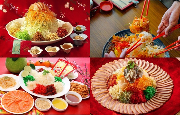 Những món ăn cầu may nhất định phải có  trên mâm cỗ Tết của các nước