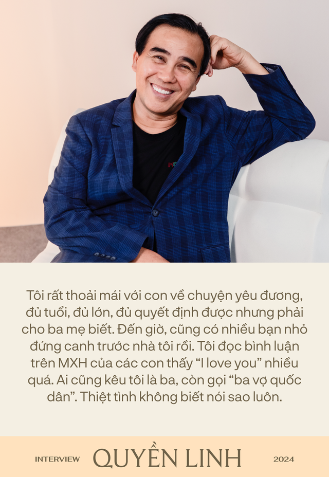 MC Quyền Linh: Người ta gọi tôi "ba vợ quốc dân"