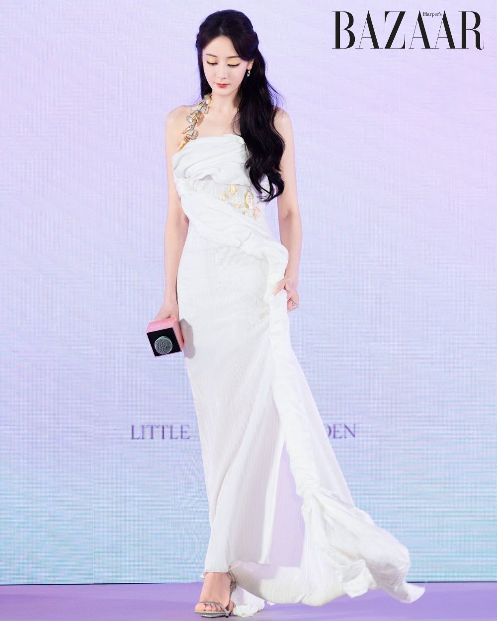 Địch Lệ Nhiệt Ba liên tục diện haute couture trong năm 2024