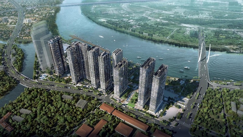 Căn hộ view sông Sài Gòn