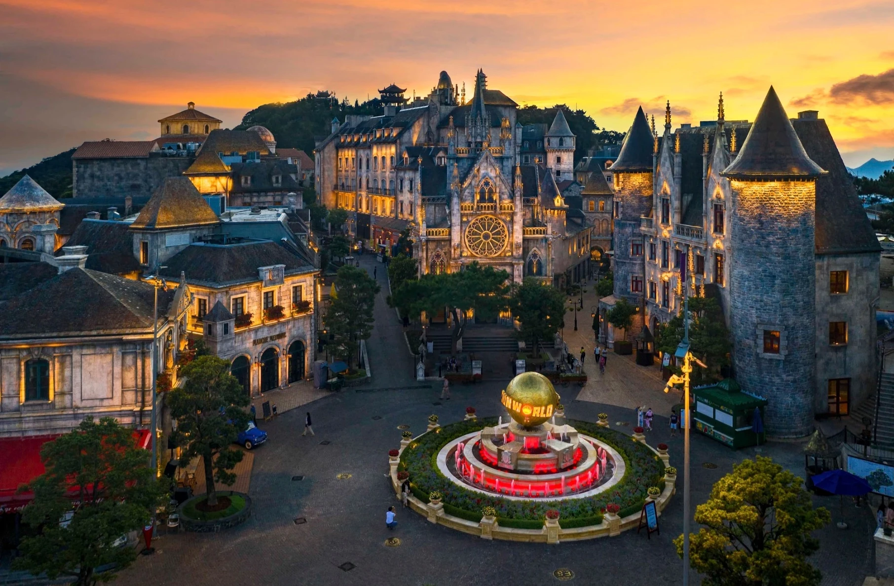 Vẻ đẹp ngôi làng châu Âu