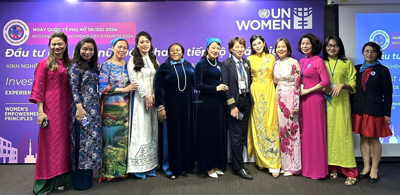 CEO IPPG phát biểu tại diễn đàn của UN Women nhân ngày Quốc tế Phụ nữ