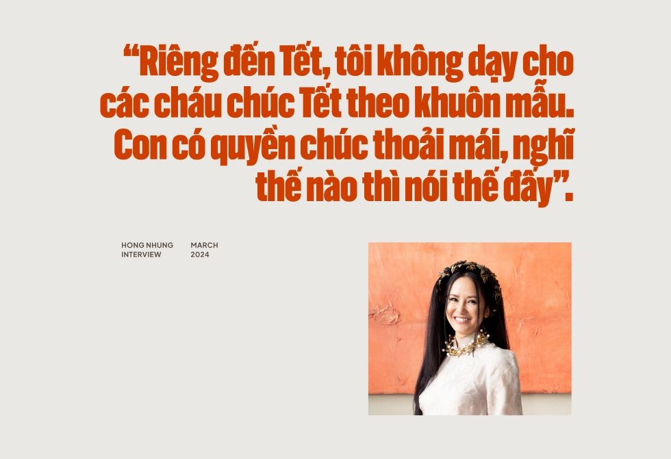 Diva Hồng Nhung: Ngày xưa, tôi chờ đợi Tết hơn các con bây giờ