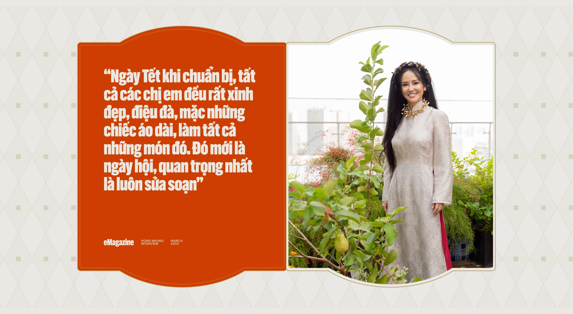 Diva Hồng Nhung: Ngày xưa, tôi chờ đợi Tết hơn các con bây giờ
