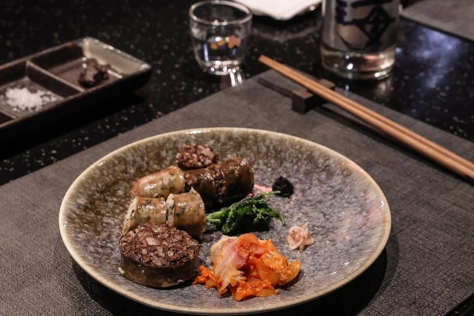 Lòng lợn thành món fine dining