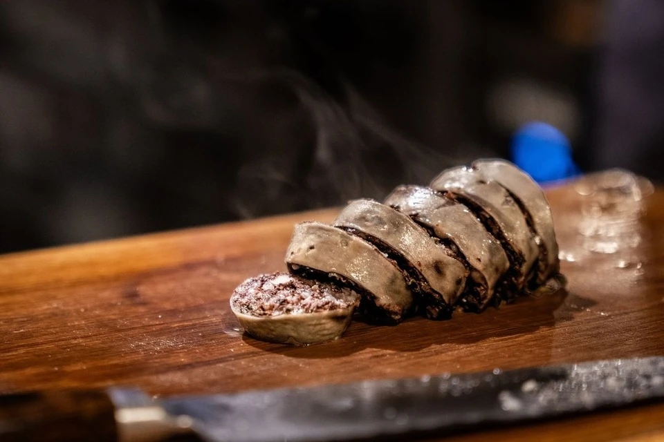 Lòng lợn thành món fine dining