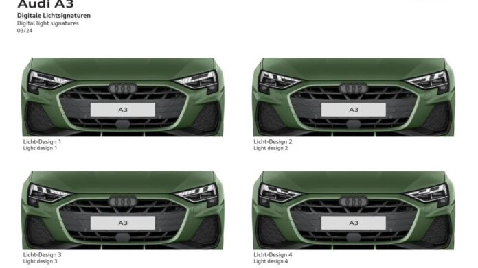 Mẫu xe Audi A3 2025