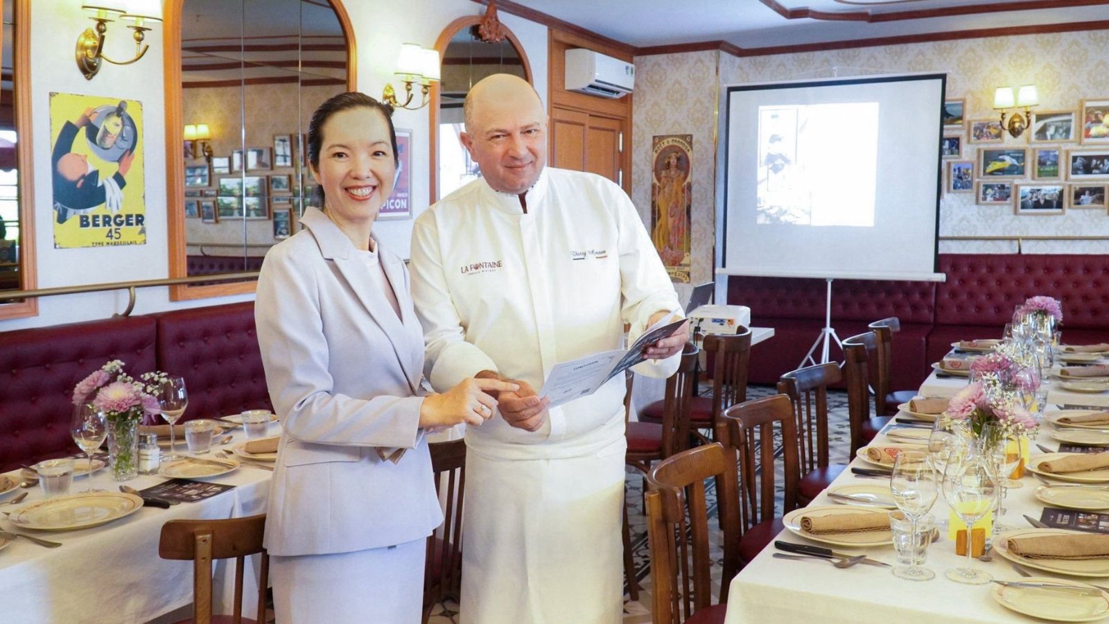 Đến La Fontaine French Bistrot, học lễ nghi bàn tiệc qua văn hóa ẩm thực Pháp