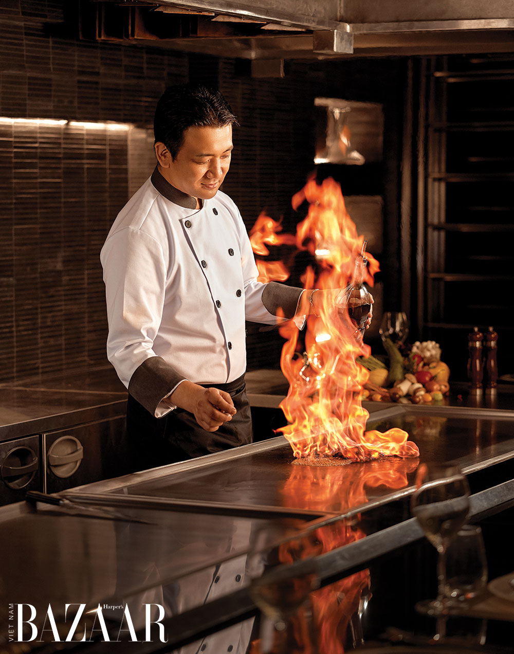 Teppanyaki: Buổi tiệc ẩm thực Nhật Bản của năm giác quan