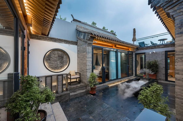Chiêm ngưỡng căn "tứ hợp viện" 300 tỷ của "Kế Hoàng hậu" Châu Tấn