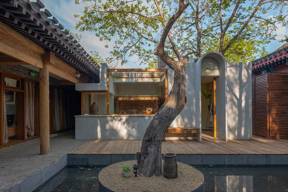Chiêm ngưỡng căn "tứ hợp viện" 300 tỷ của "Kế Hoàng hậu" Châu Tấn