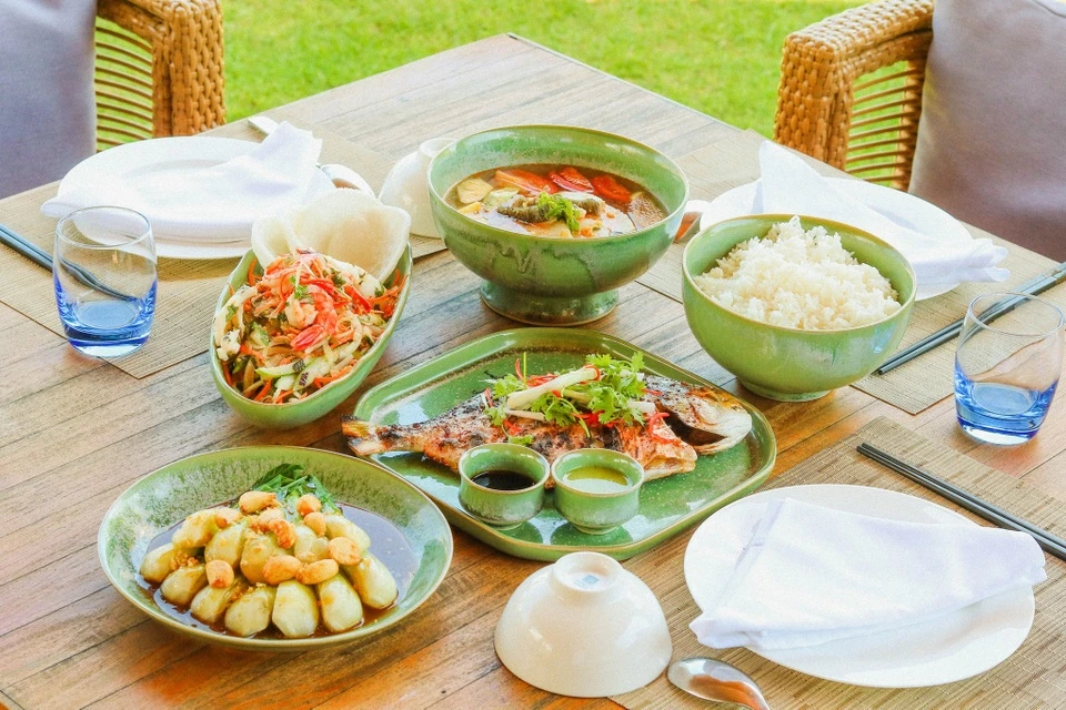 Ẩm thực độc đáo ở resort