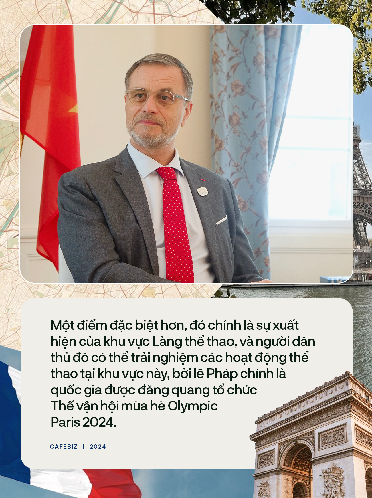 Đại sứ Pháp Balade en France 2024 hơn cả ẩm thực