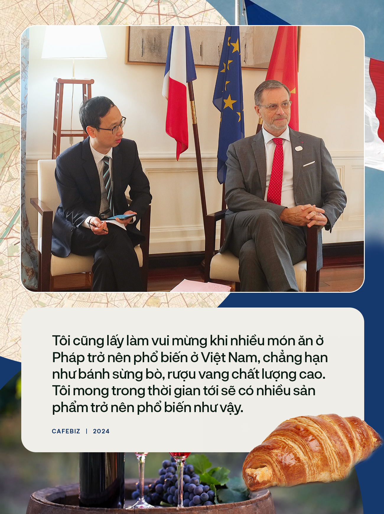 Đại sứ Pháp Balade en France 2024 hơn cả ẩm thực