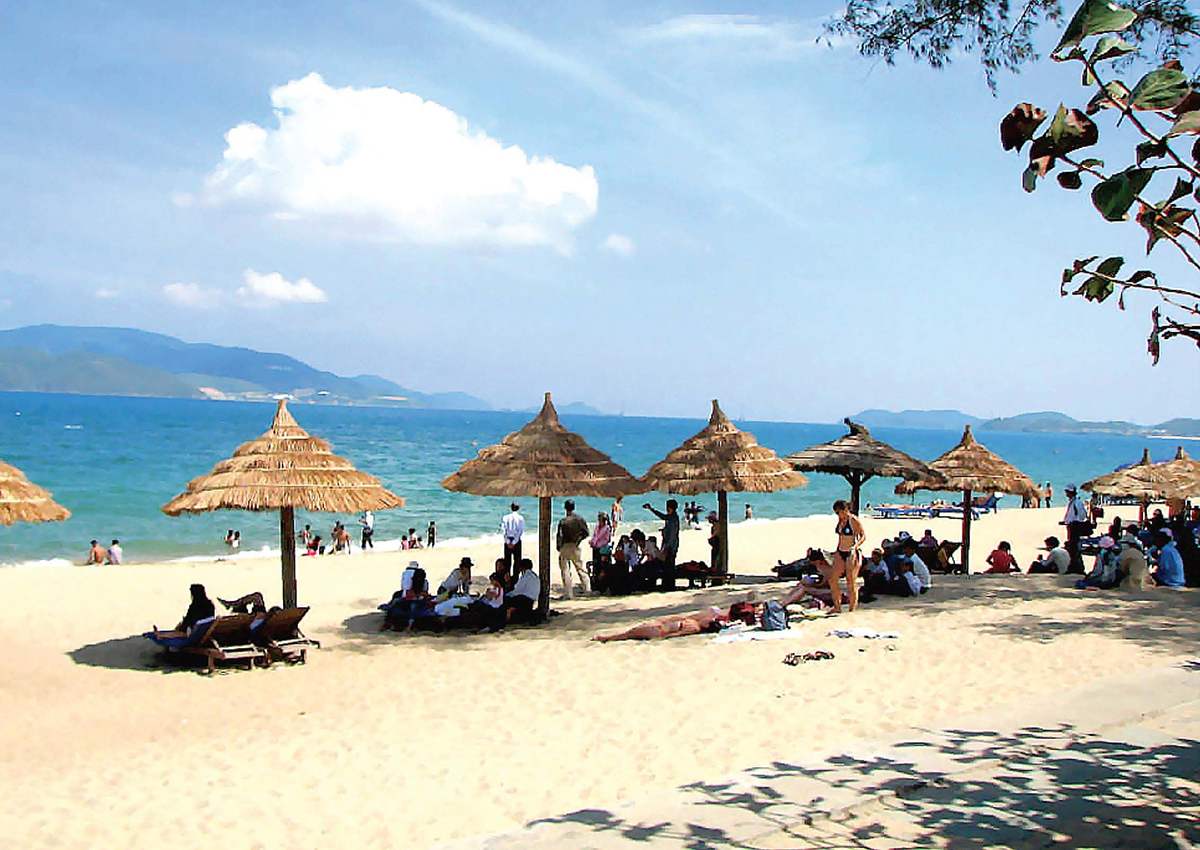 Biển Nhật Lệ tại Quảng Bình