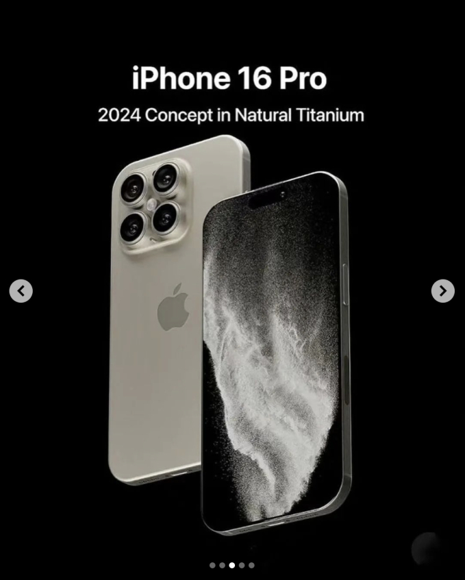 Lộ diện iPhone 16 Pro màu hồng đẹp không tì vết, xám titan nay chỉ còn là cái tên