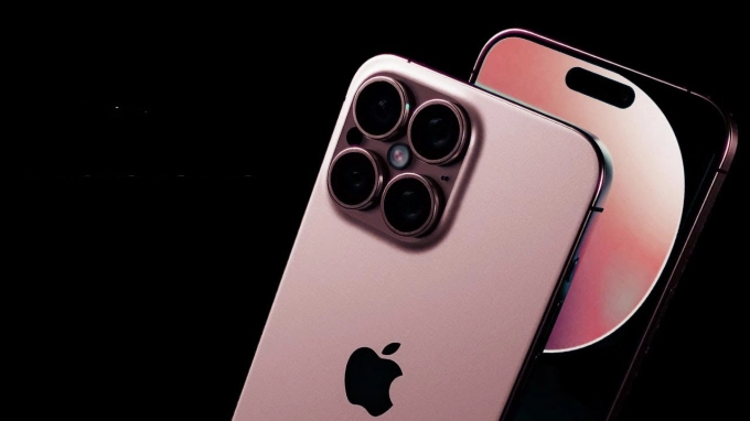 Lộ diện iPhone 16 Pro màu hồng đẹp không tì vết, xám titan nay chỉ còn là cái tên