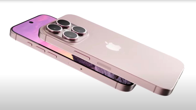 Lộ diện iPhone 16 Pro màu hồng đẹp không tì vết, xám titan nay chỉ còn là cái tên
