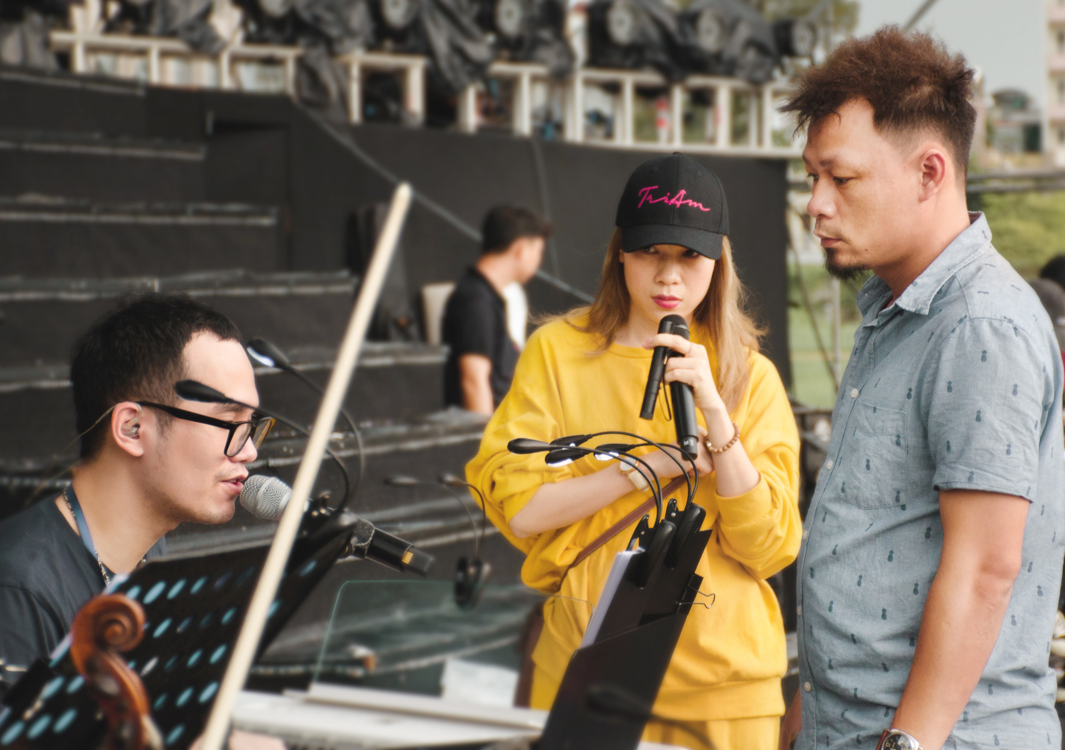 Ngãi Võ kết hợp cùng nhạc sĩ Đức Huy
