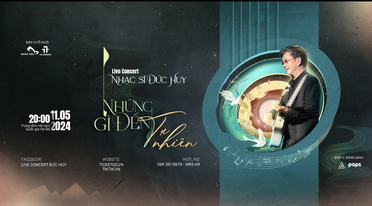 Đạo diễn “Sky Tour” và “Tri Âm” bắt tay nhạc sĩ Đức Huy làm concert
