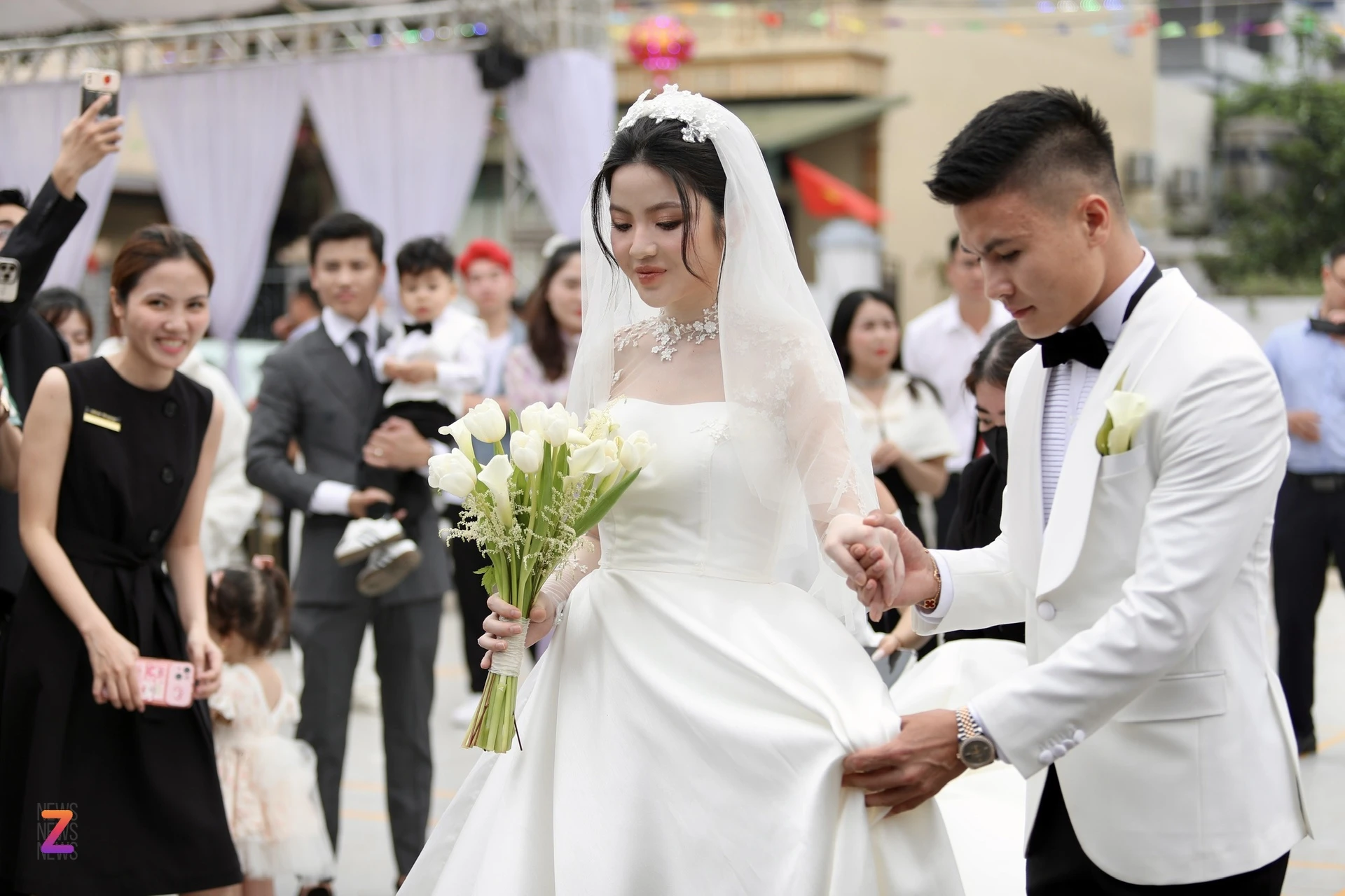 Quang Hải và Chu Thanh Huyền