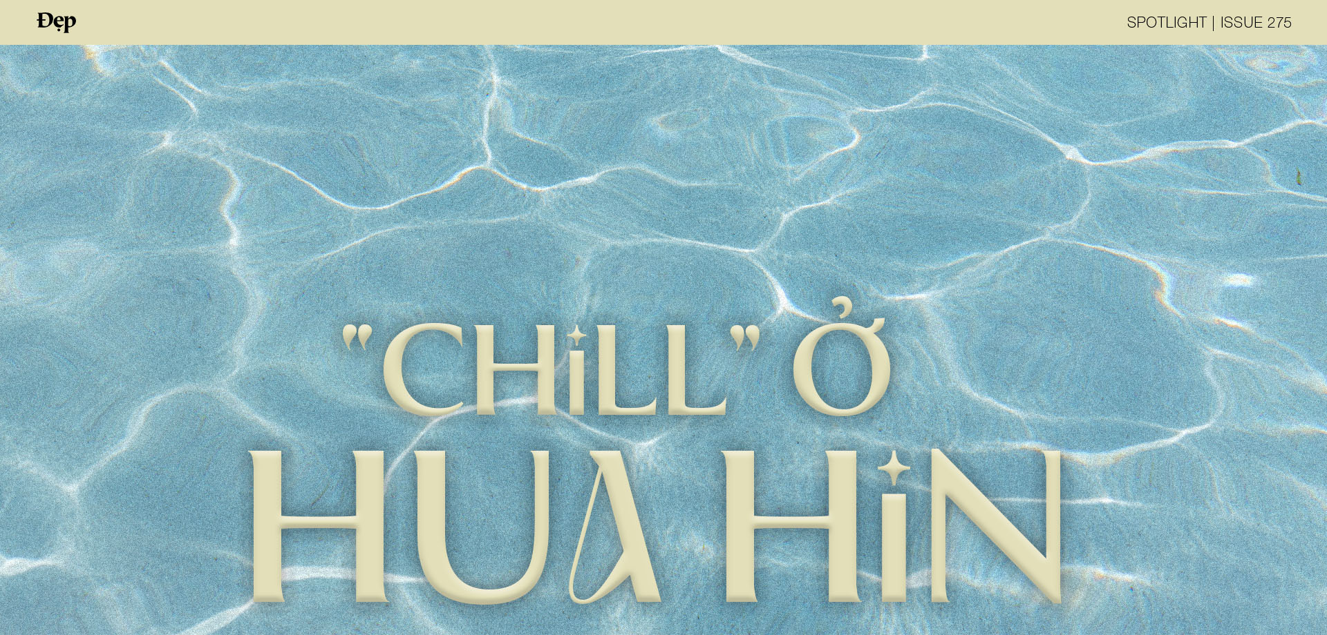 "Chill" ở Hua Hin