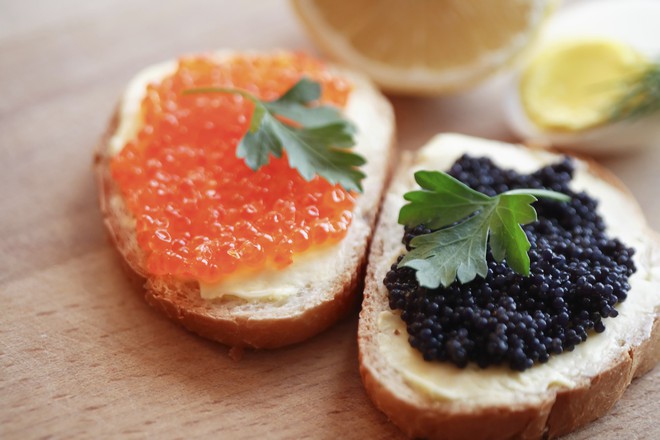 Trứng cá muối Caviar