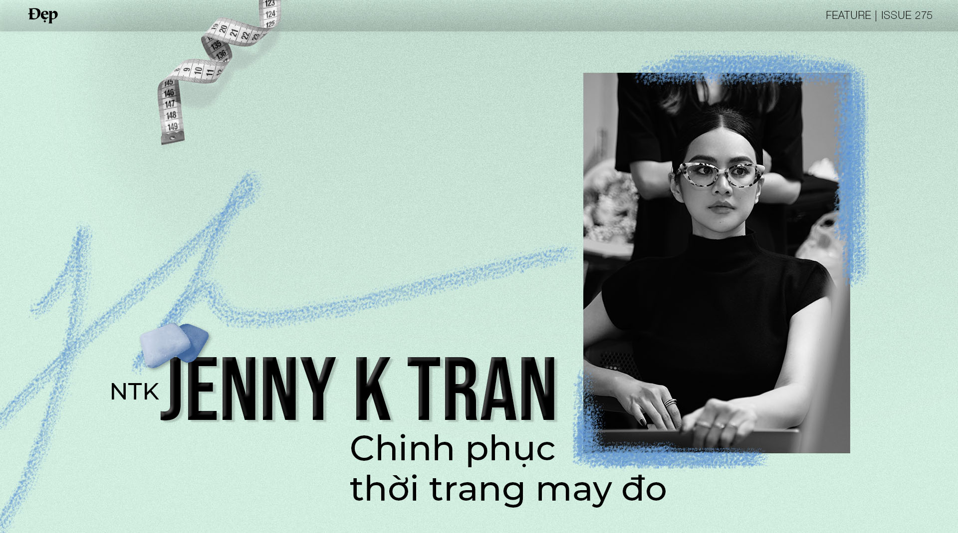 NTK Jenny K Tran chinh phục thời trang may đo