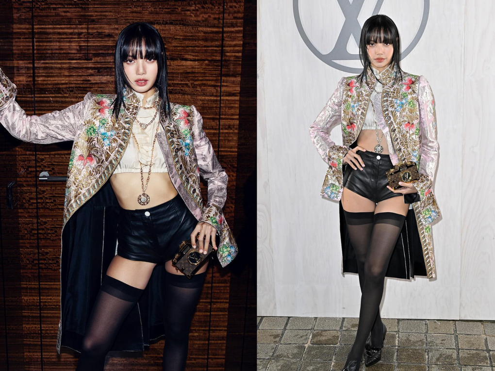 Lisa diện trang phục Louis Vuitton