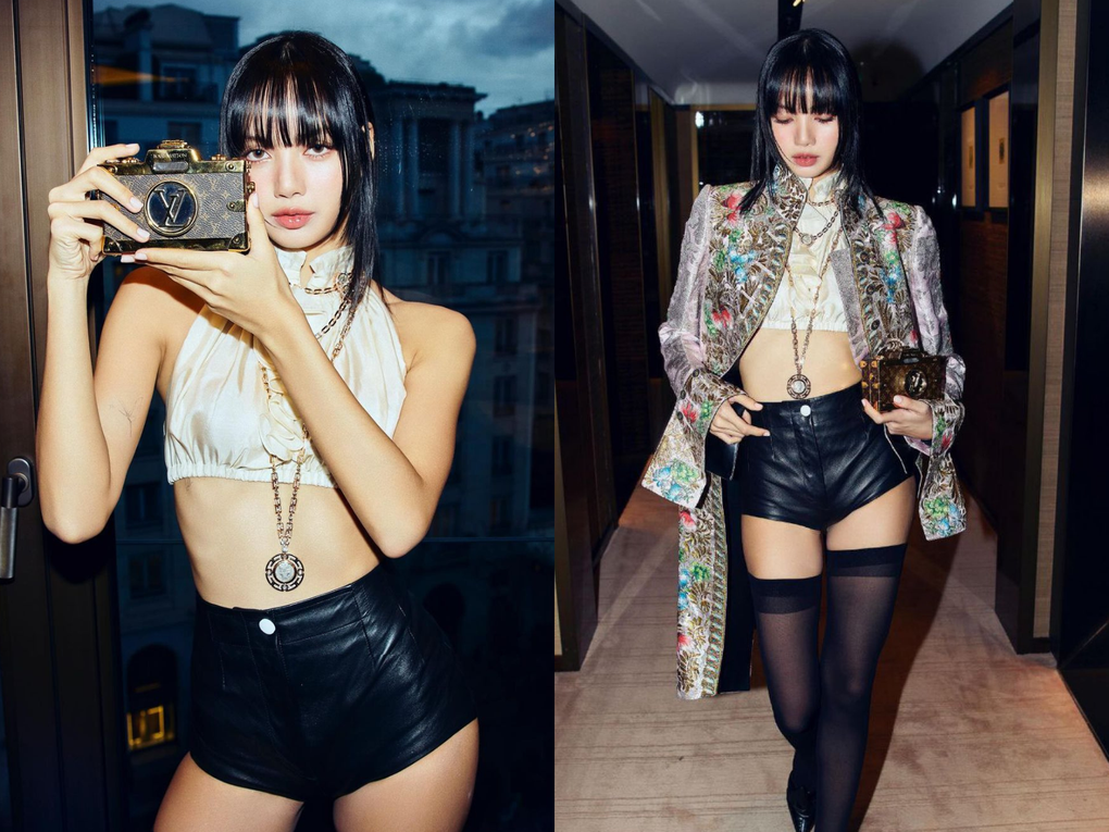 Lisa diện trang phục Louis Vuitton