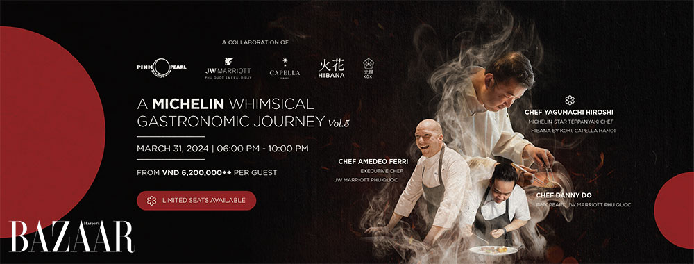 JW Marriott Phu Quoc mở đại tiệc Michelin tháng 3/2024