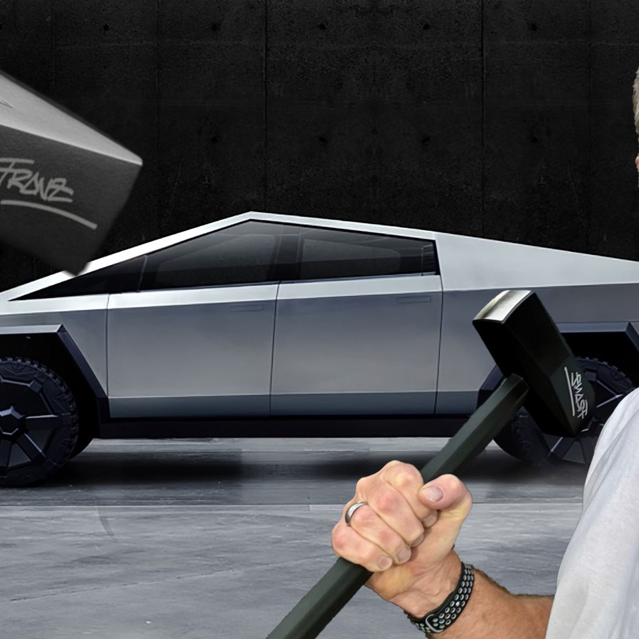 Tesla ra mắt... búa tạ CyberHammer: Thiết kế cực chất lấy cảm hứng từ Cybertruck, giới hạn chỉ có 800 chiếc