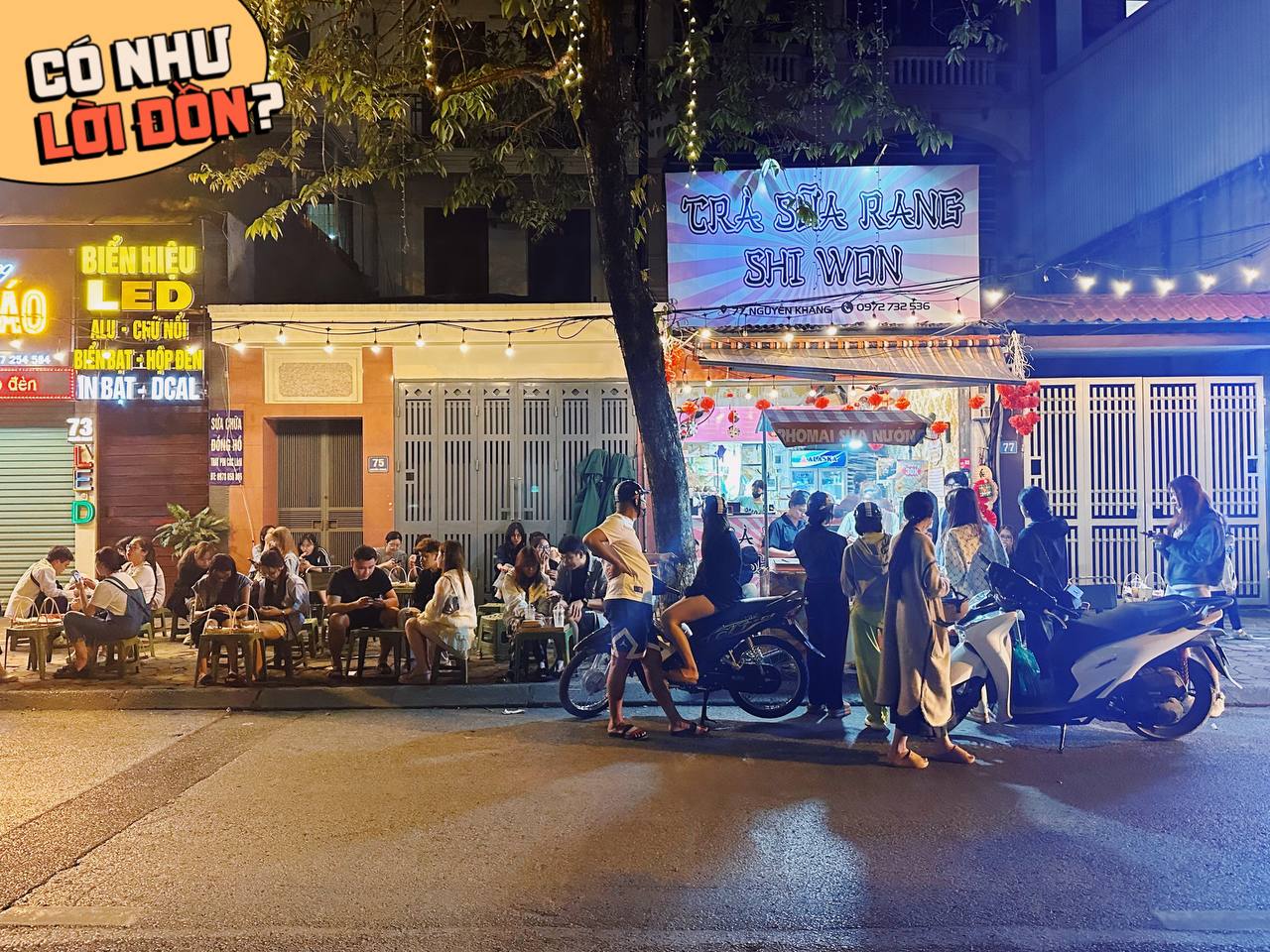 Món tàu hũ hoa anh đào