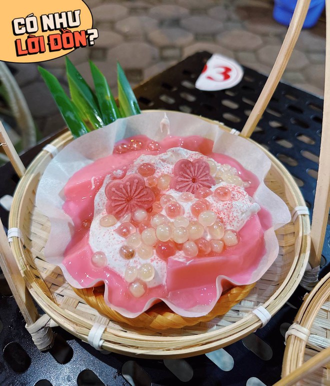 Món tàu hũ hoa anh đào