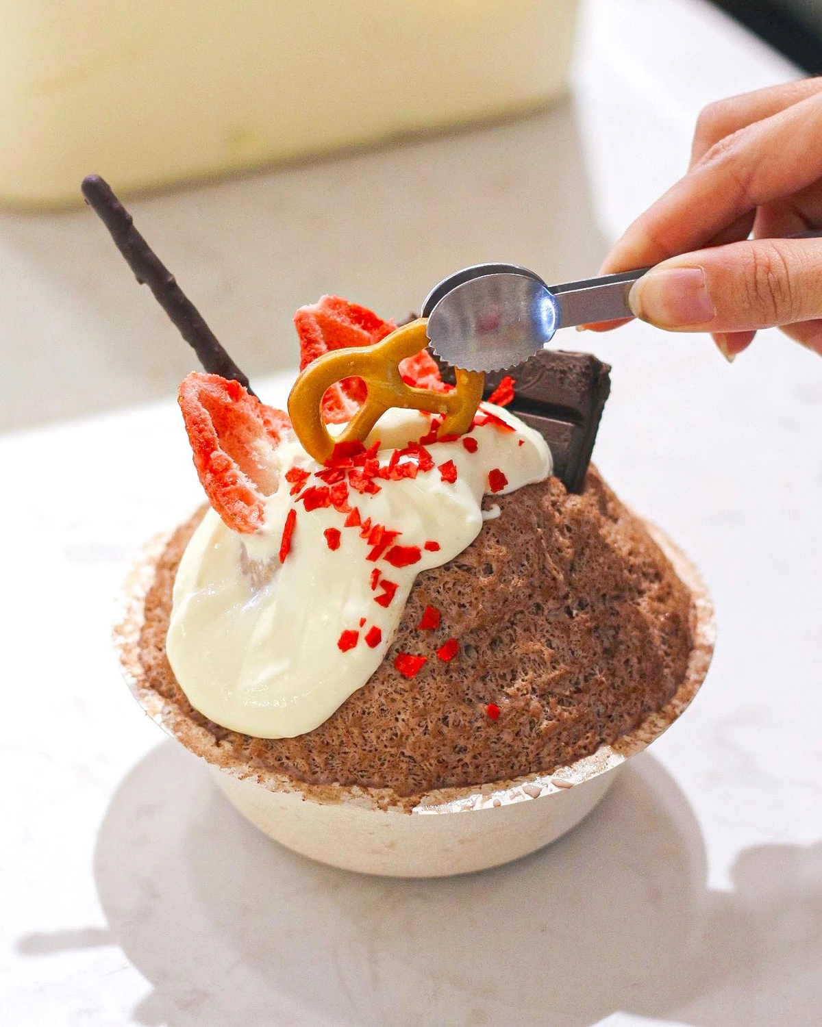 'Cơn sốt' bingsu quay trở lại khi TP.HCM nắng váng đầu