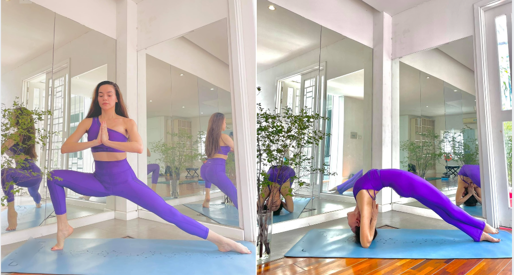 Cặp đôi có body sexy nhất nhì Vbiz gọi tên Hà Hồ - Kim Lý.