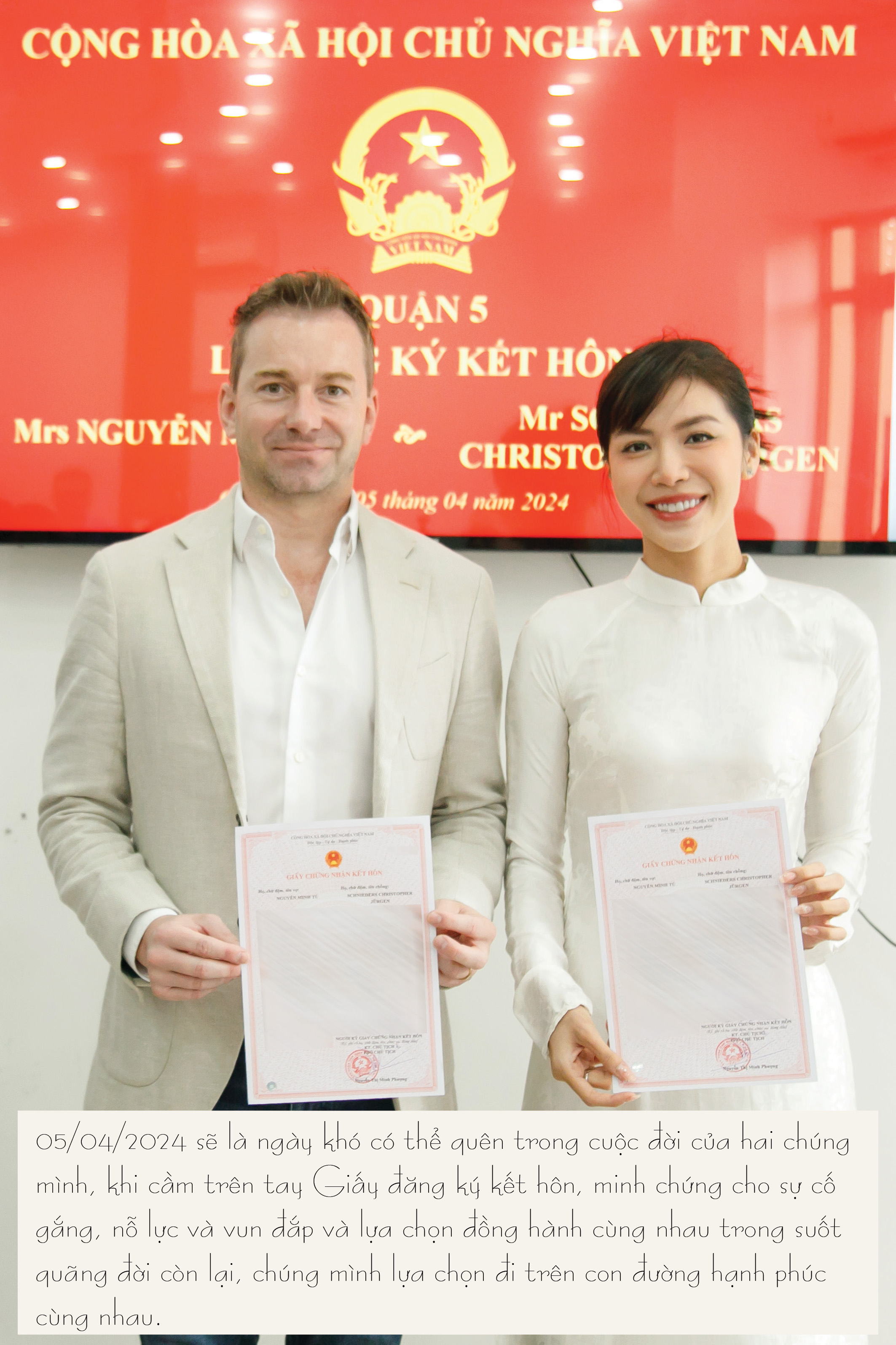Đám cưới Minh Tú