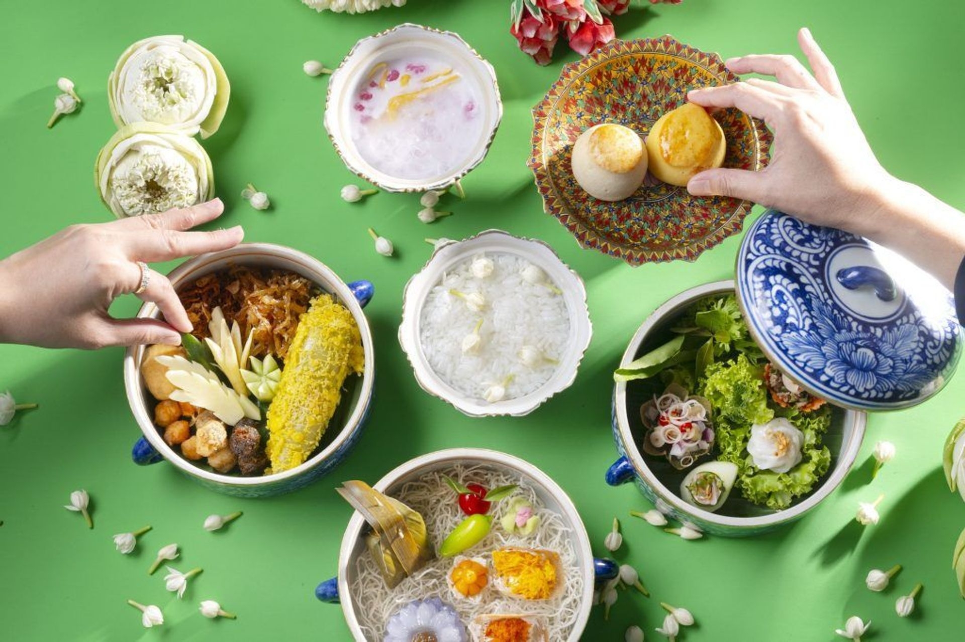 Khao Chae: Món ăn truyền thống ‘giải nhiệt’ mùa lễ hội Songkran