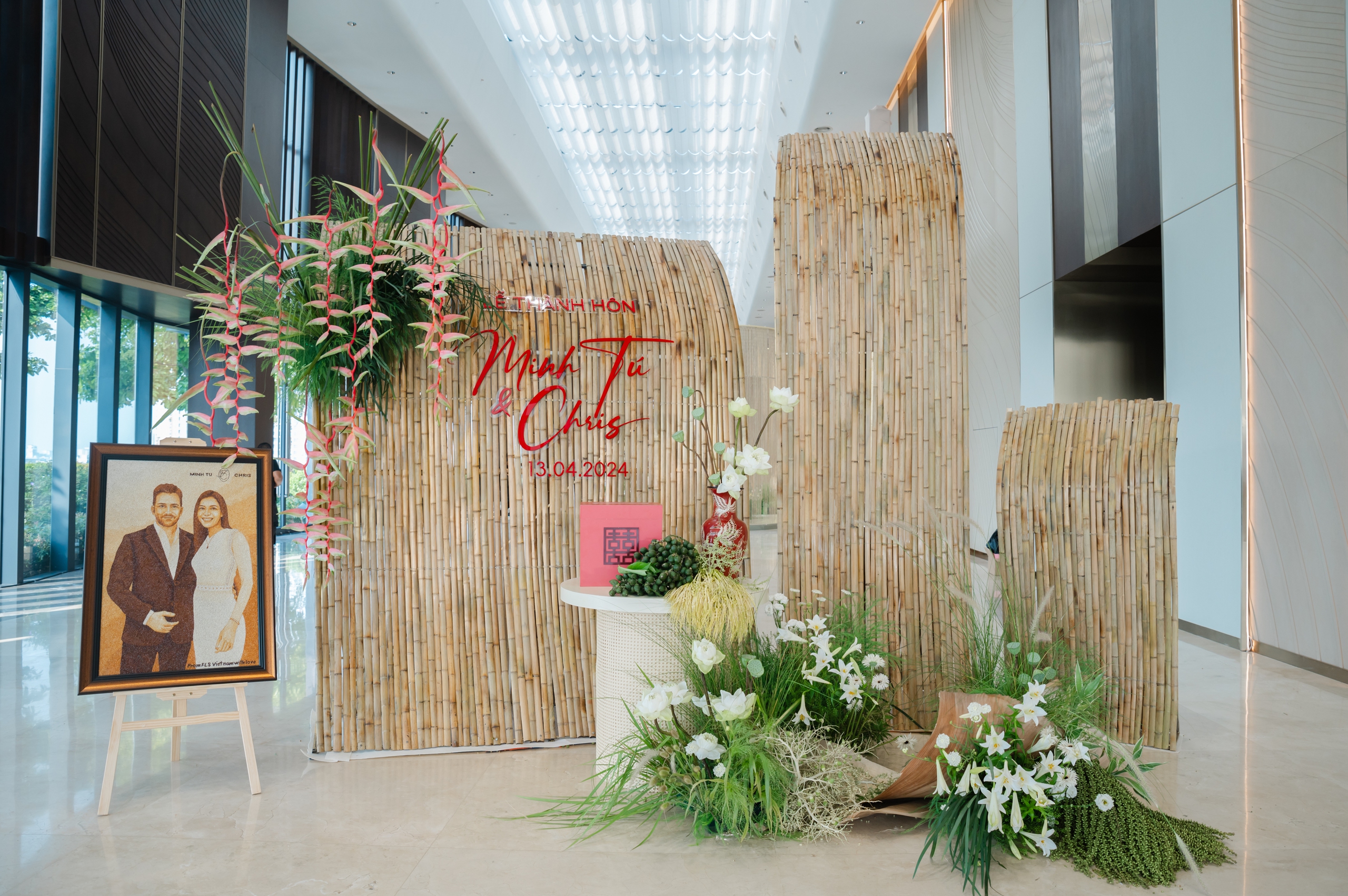 Đám cưới Minh Tú