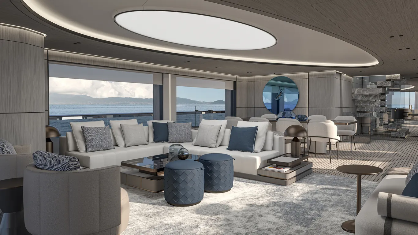 Mê hoặc trước vẻ đẹp độc đáo của du thuyền ISA Unica 40 mét mới từ ISA Yachts