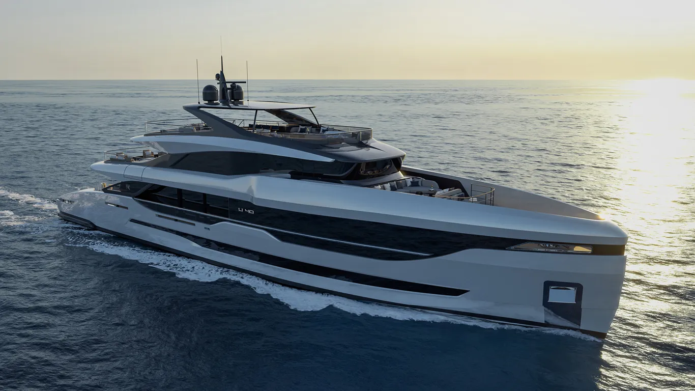 Mê hoặc trước vẻ đẹp độc đáo của du thuyền ISA Unica 40 mét mới từ ISA Yachts