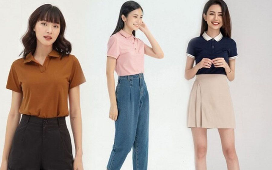 Các kiểu áo trẻ trung