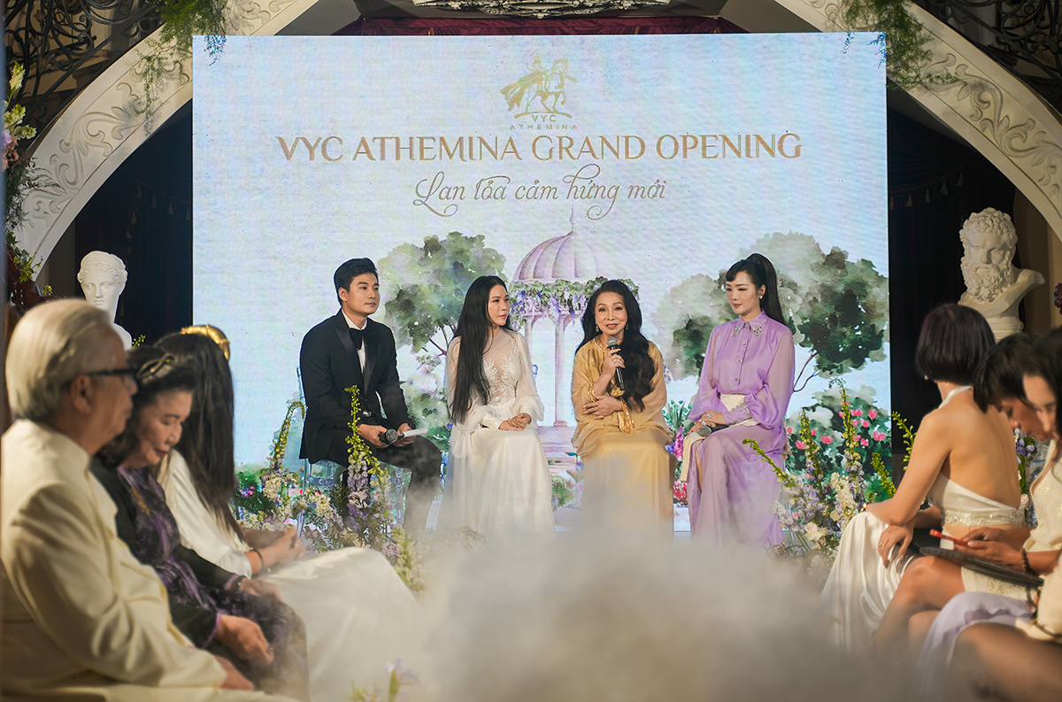 VYC Athemina tổ chức sự kiện ra mắt ấn tượng hội tụ giới thượng lưu Sài Thành