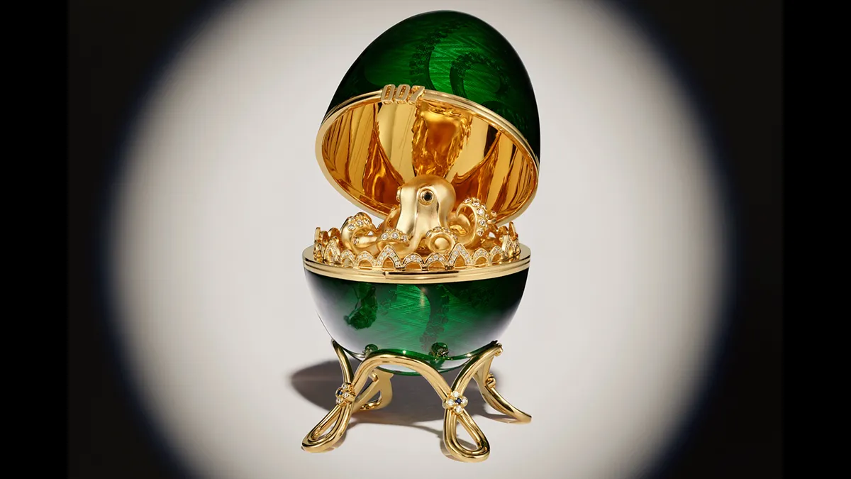 James Bond đã truyền cảm hứng cho tác phẩm mới của Fabergé