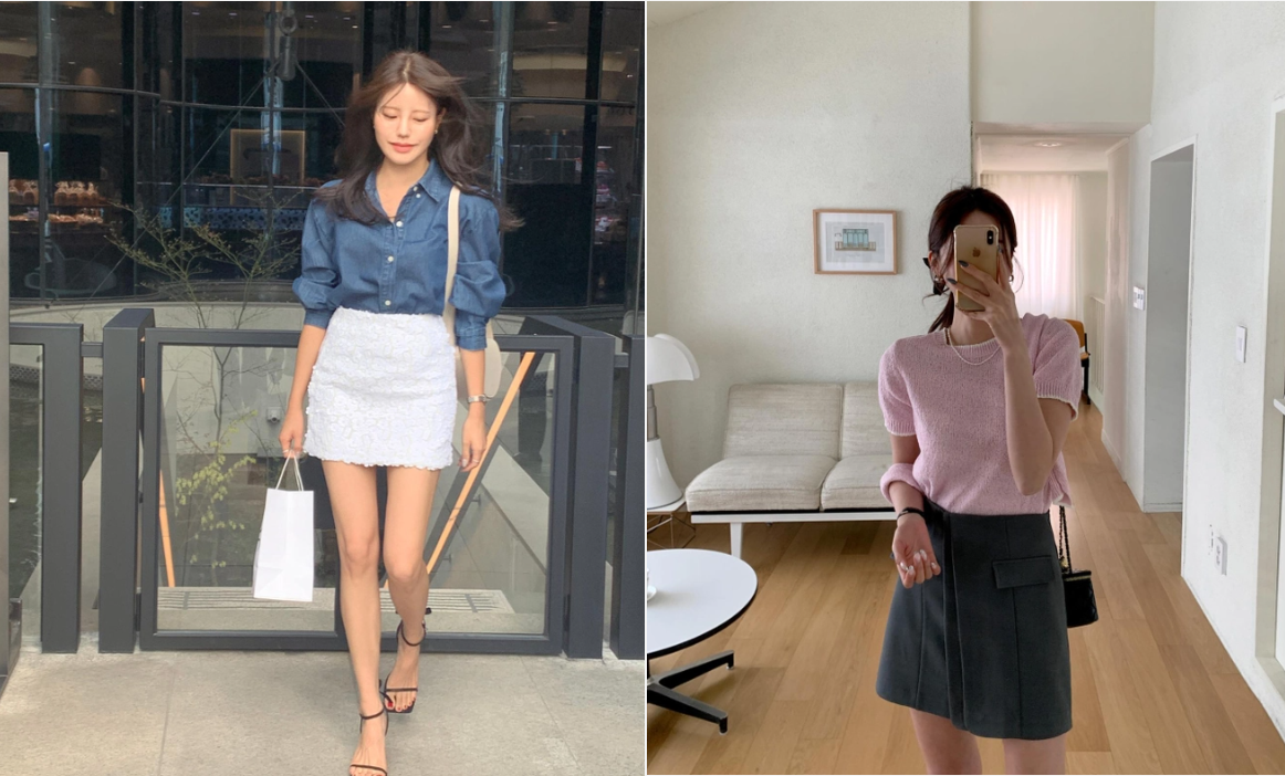 Mẫu váy ngắn đẹp