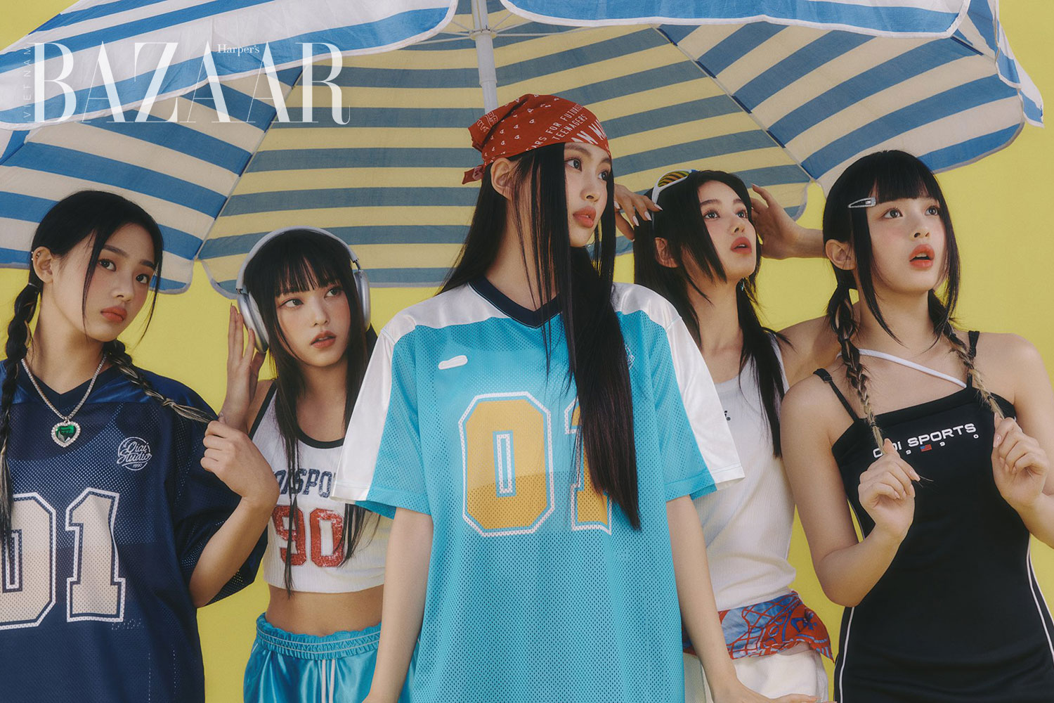 Jennie, NewJeans lăng-xê xu hướng thời trang Blokette