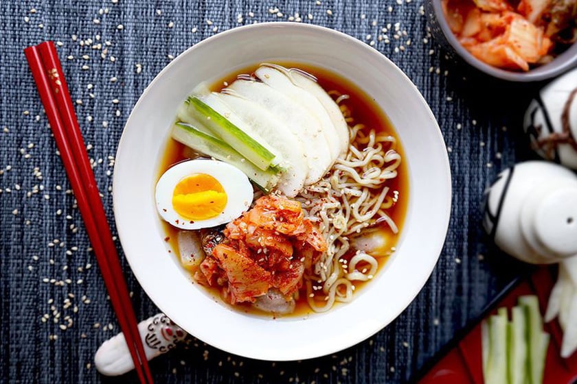 Mì lạnh Hàn Quốc
