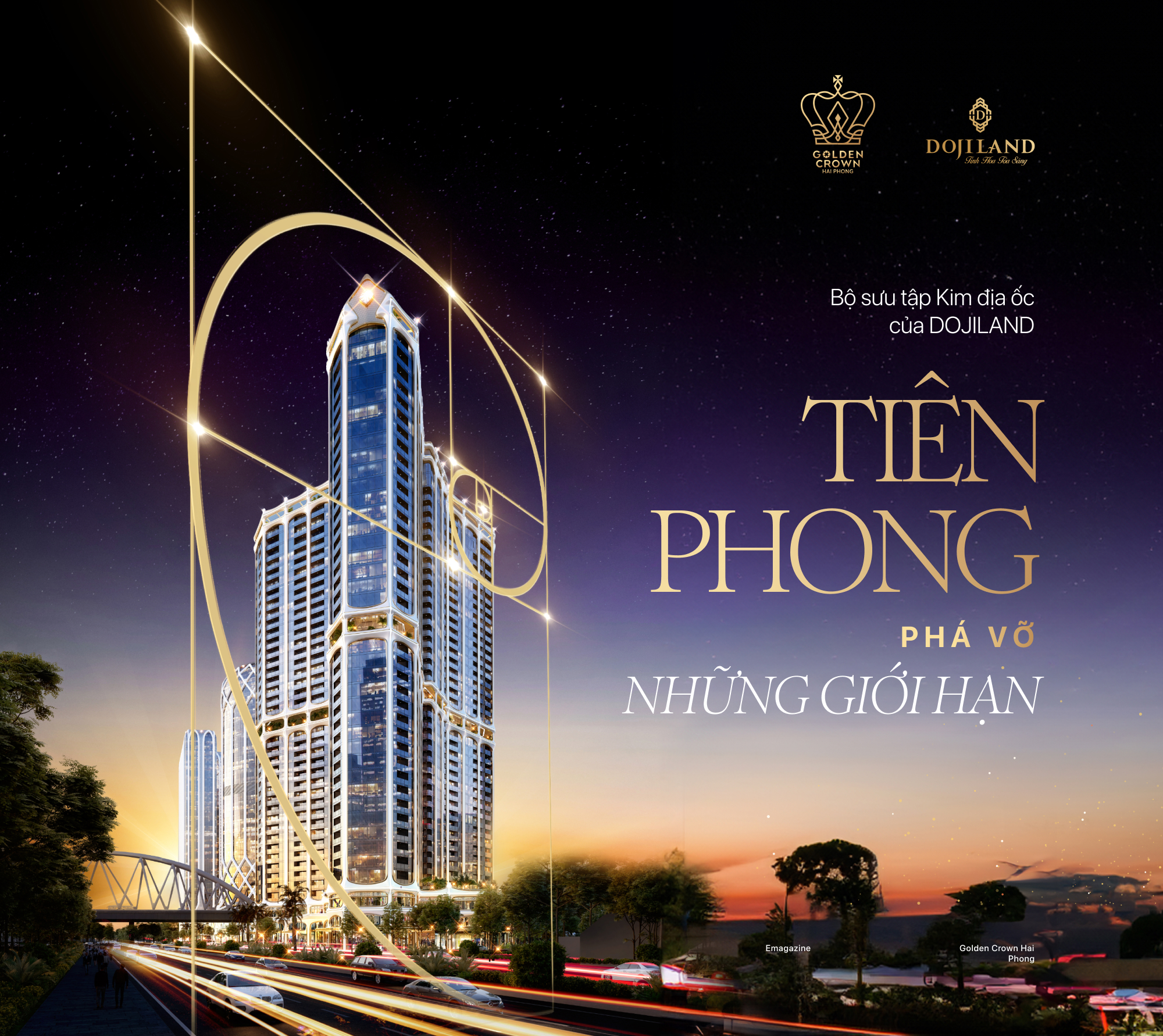 Bộ sưu tập Kim địa ốc của DOJILAND: Tiên phong phá vỡ những giới hạn